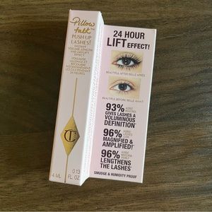 Charlotte Tilbury Pillow Talk Push Up Lashes! Super Black Mascara New 4ml